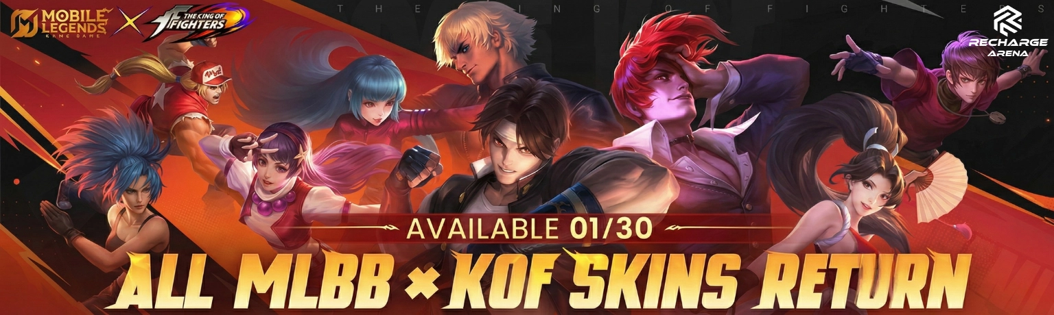MLBB x KOF 2026 Event Guide: Release Date, Skins, Draw Prices and Recharge Task